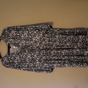 Floral Print Tiered Dress Size 2x